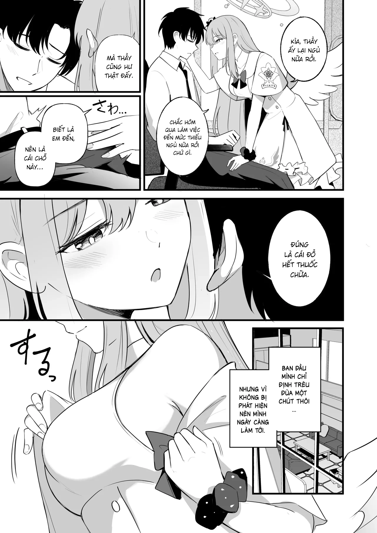 HentaiVN.net - Ảnh 8 - Bé hư của mỗi riêng thầy mà thôi. - Oneshot