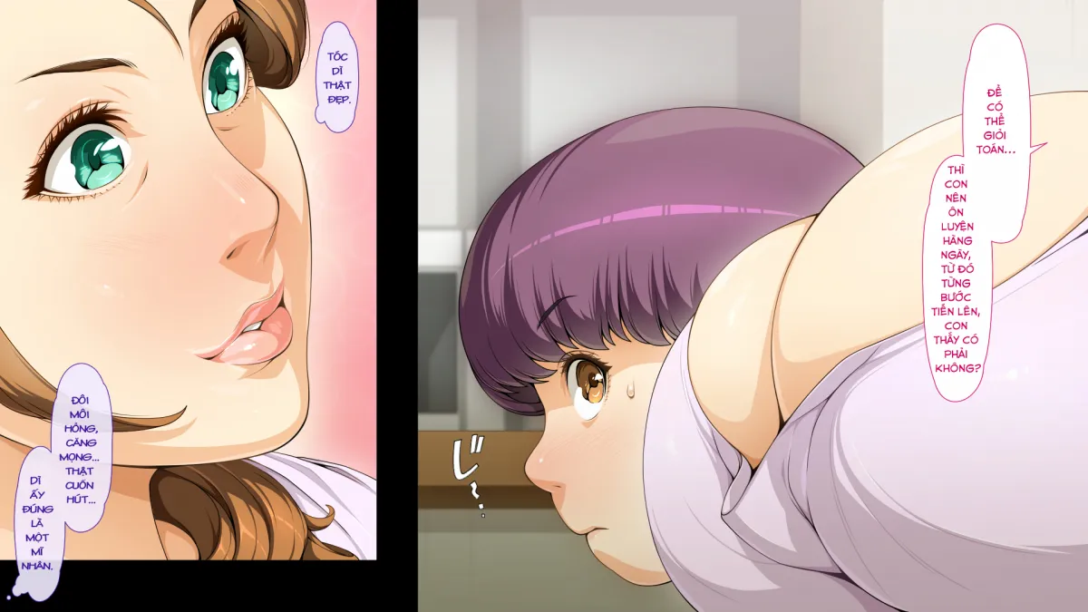 HentaiVN.net - Ảnh 7 - Oba-san to Boku no H na Obenkyou - Chap 2