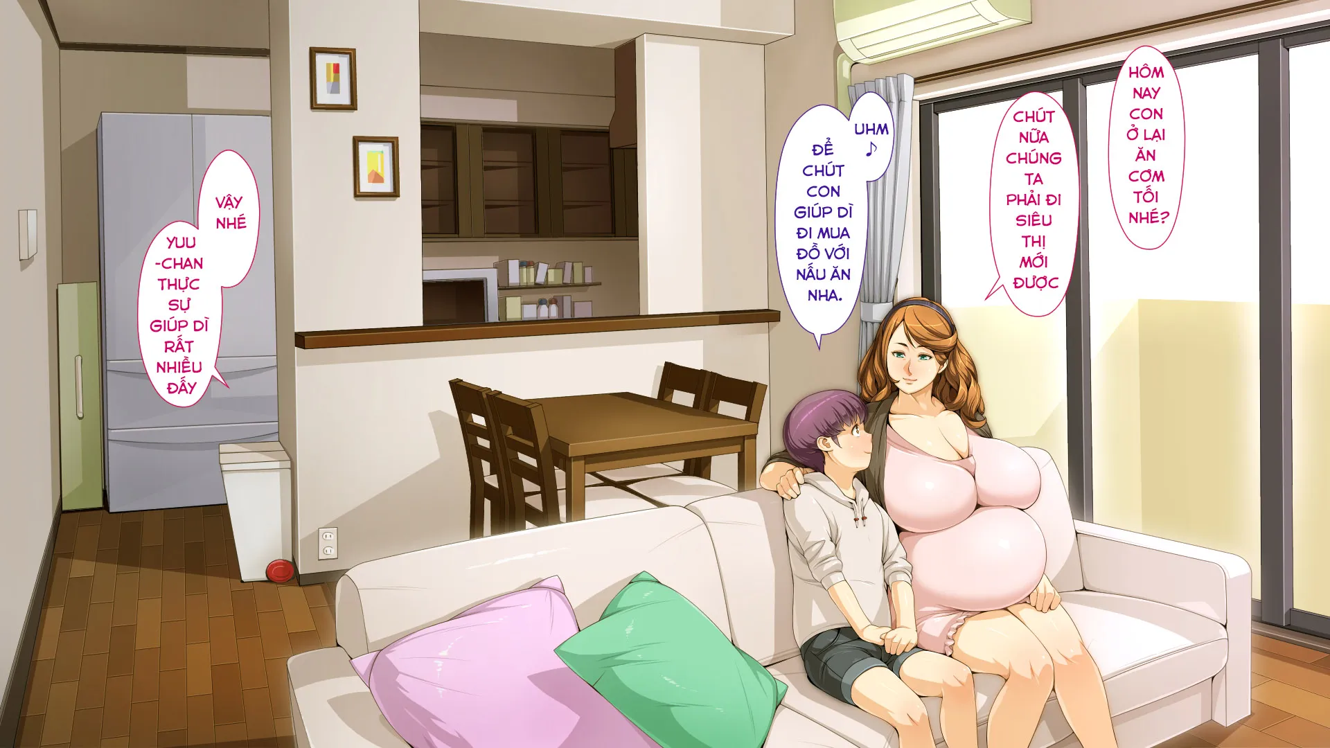 HentaiVN.net - Ảnh 7 - Oba-san to Boku no H na Obenkyou - Chap 22