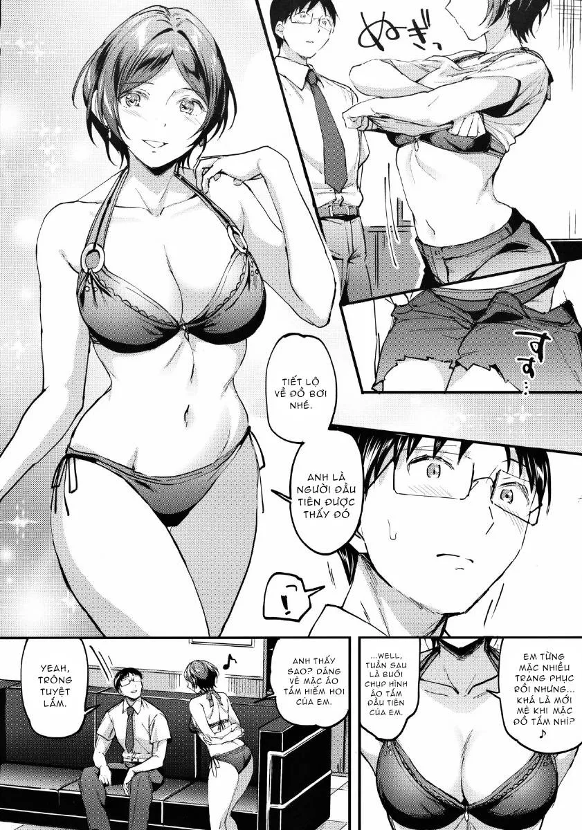 HentaiVN.net - Ảnh 7 - Kanade Ga Mizugi Ni Kigaetara - Oneshot