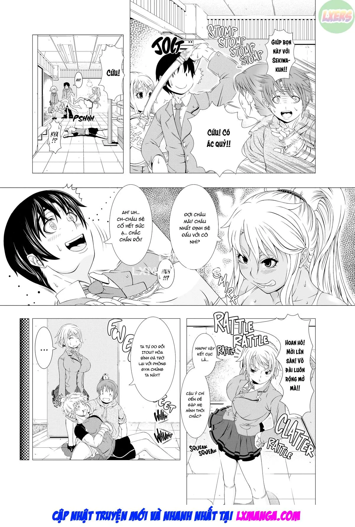 HentaiVN.net - Ảnh 7 - Wife Life - Chap 8 - Kick or Sex?