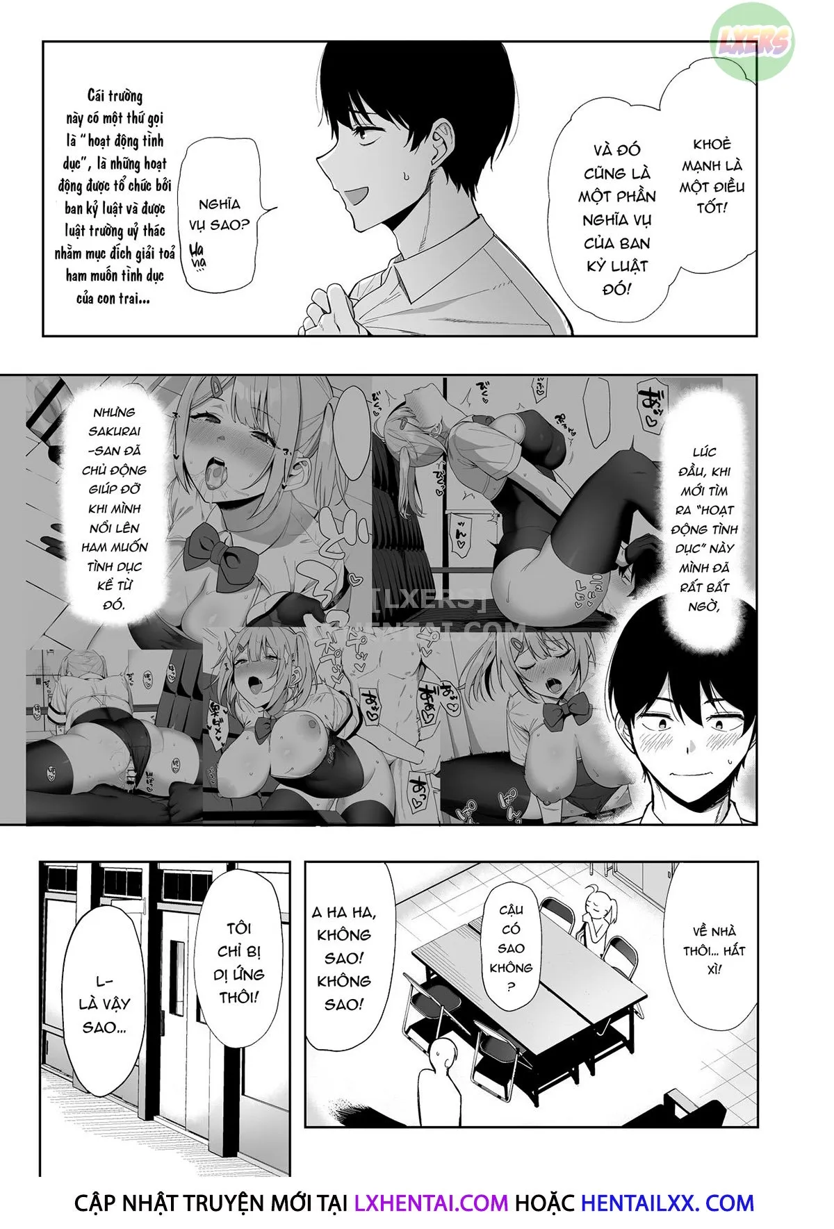 HentaiVN.net - Ảnh 7 - Fuuki Iin To Fuuzoku Katsudou [SEX ACTS With A Member Of The Public Moral Committee] - Chap 2
