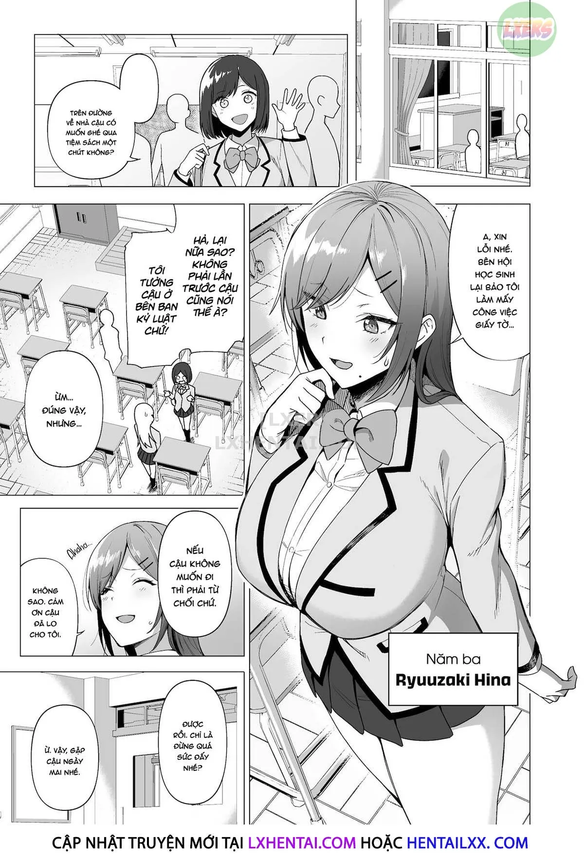 HentaiVN.net - Ảnh 7 - Fuuki Iin To Fuuzoku Katsudou [SEX ACTS With A Member Of The Public Moral Committee] - Chap 3