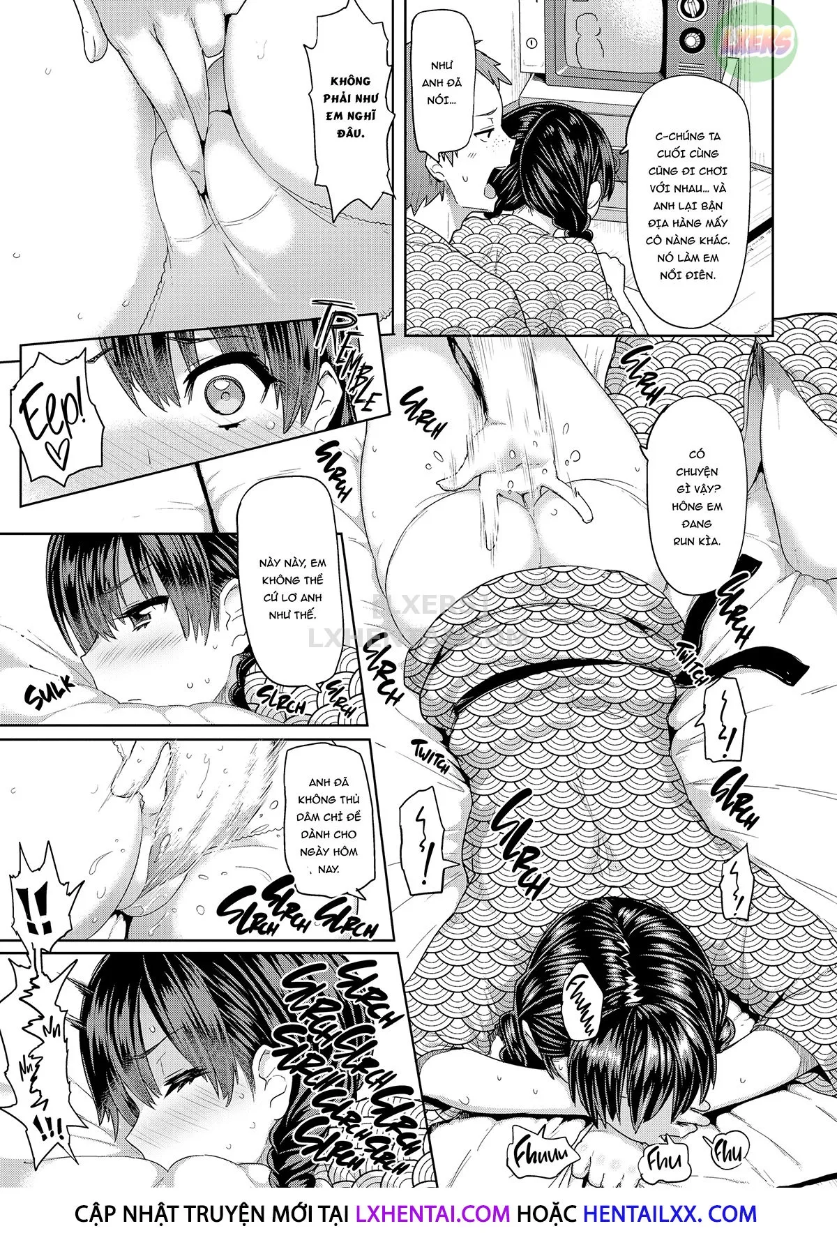 HentaiVN.net - Ảnh 7 - Ẩm ướt & Hoang dại - Chap 8 - Overnight Motion