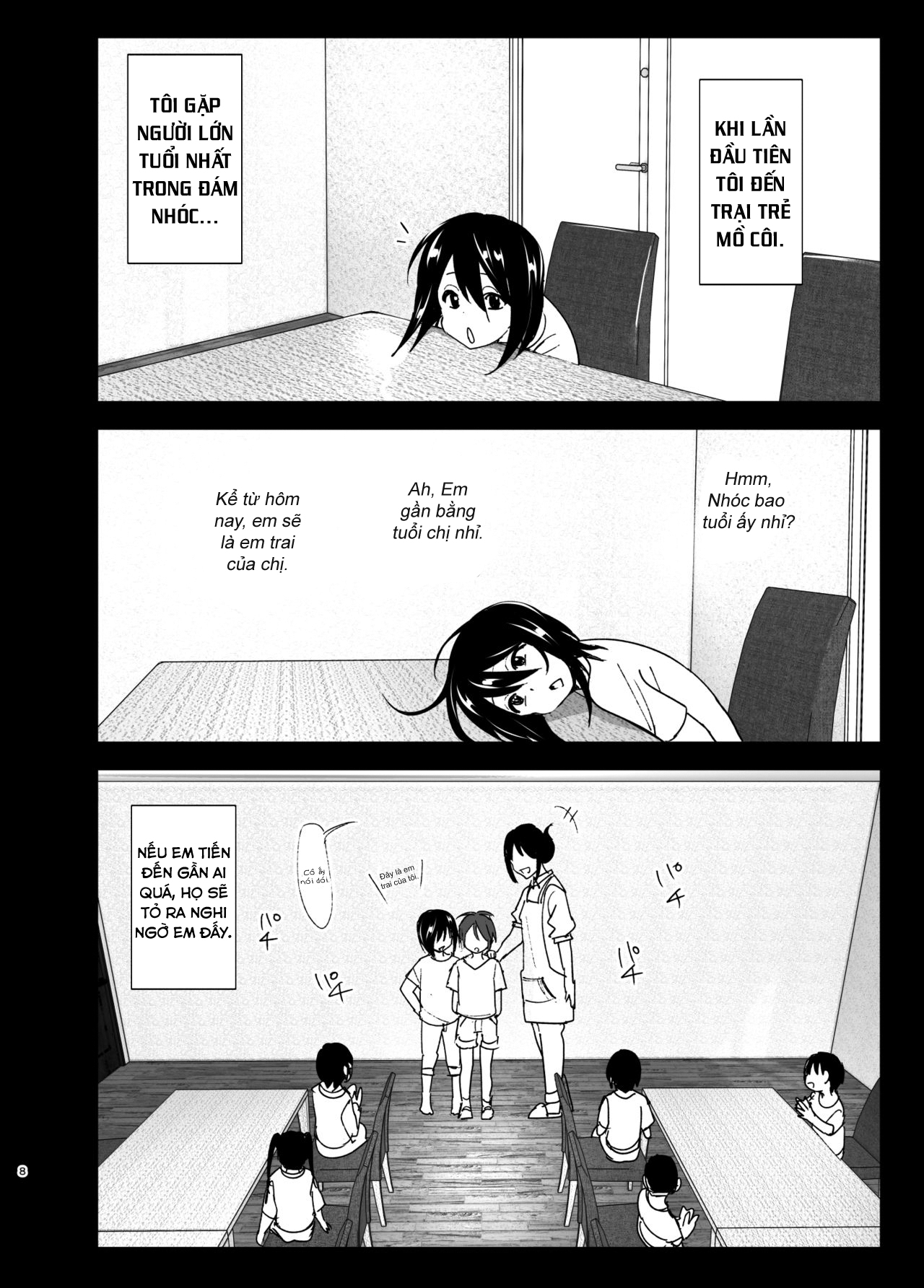 HentaiVN.net - Ảnh 8 - Em muốn ở lại với chị [Itsushika Ibasho ga Kasanatte] - Phần Đầu