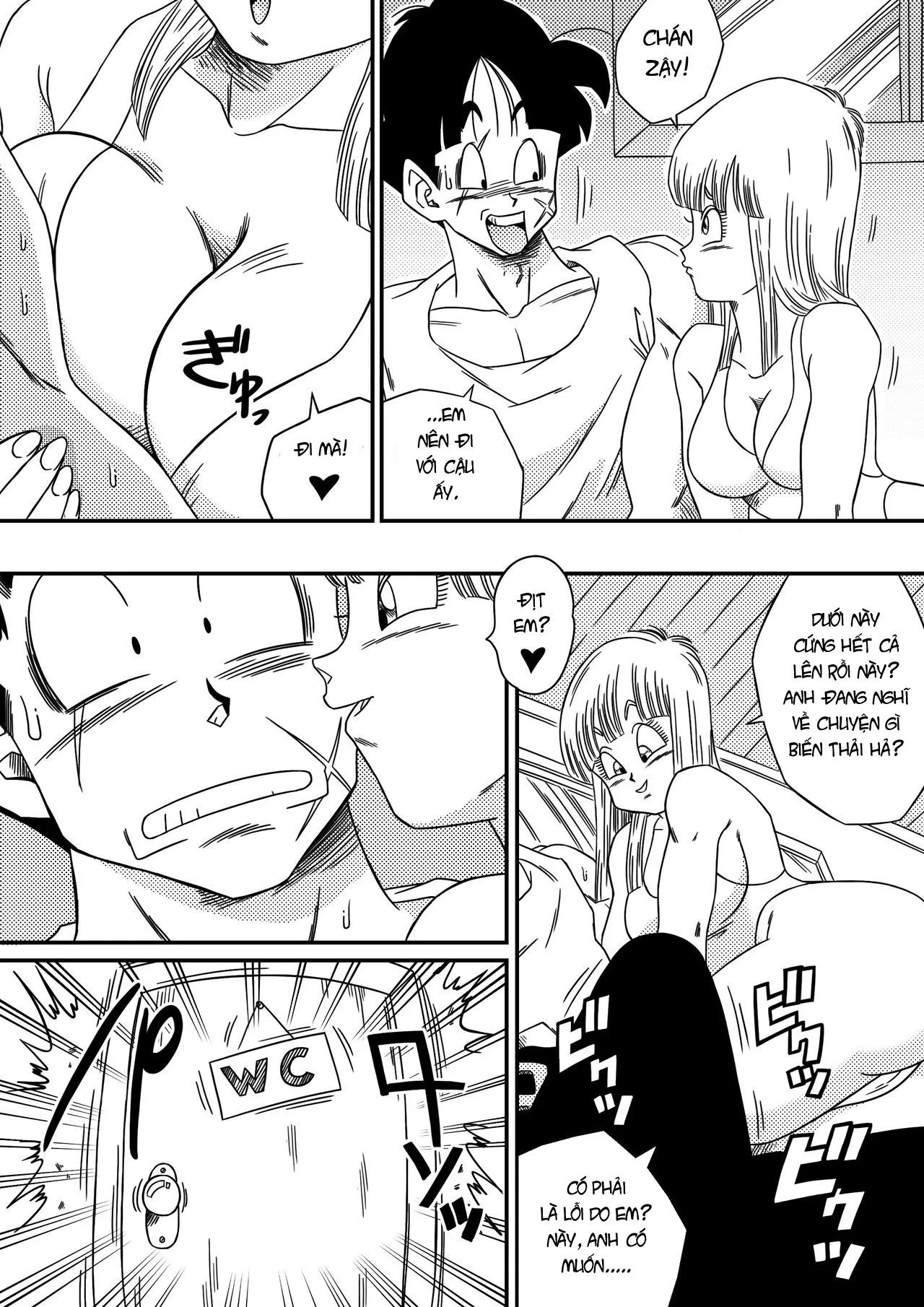 HentaiVN.net - Ảnh 7 - BITCH GIRLFRIEND (Dragon Ball Z) - Oneshot