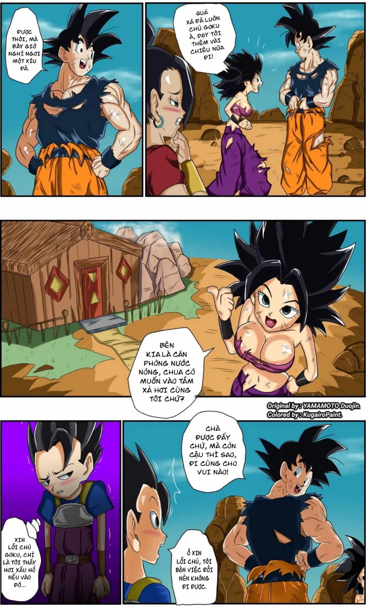 HentaiVN.net - Ảnh 7 - DRAGON BALL SUPER: Trận chiến ở vũ trụ thứ 6!! [DRAGON BALL SUPER: Battle in the 6th Universe!!] - Oneshot: Bản màu