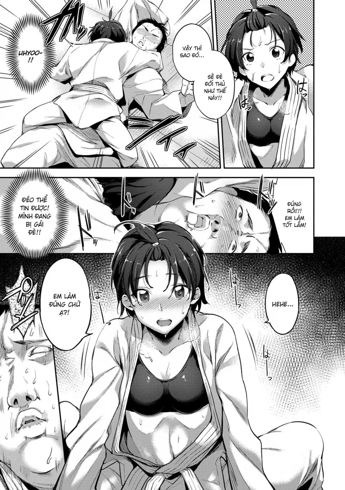 HentaiVN.net - Ảnh 7 - Ai ga Nakutemo Ecchi wa Dekiru! - Chap 4 : Thành viên mới của Club Judo