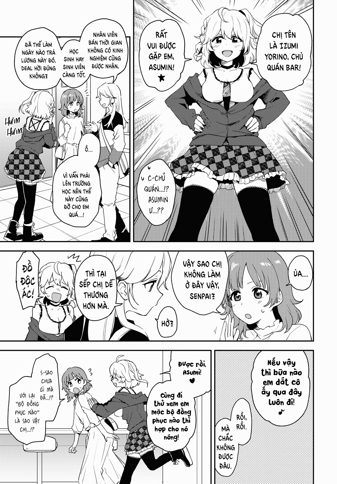 HentaiVN.net - Ảnh 7 - Asumi-chan có hứng thú với Nhà thổ Bách hợp! - Đêm 3