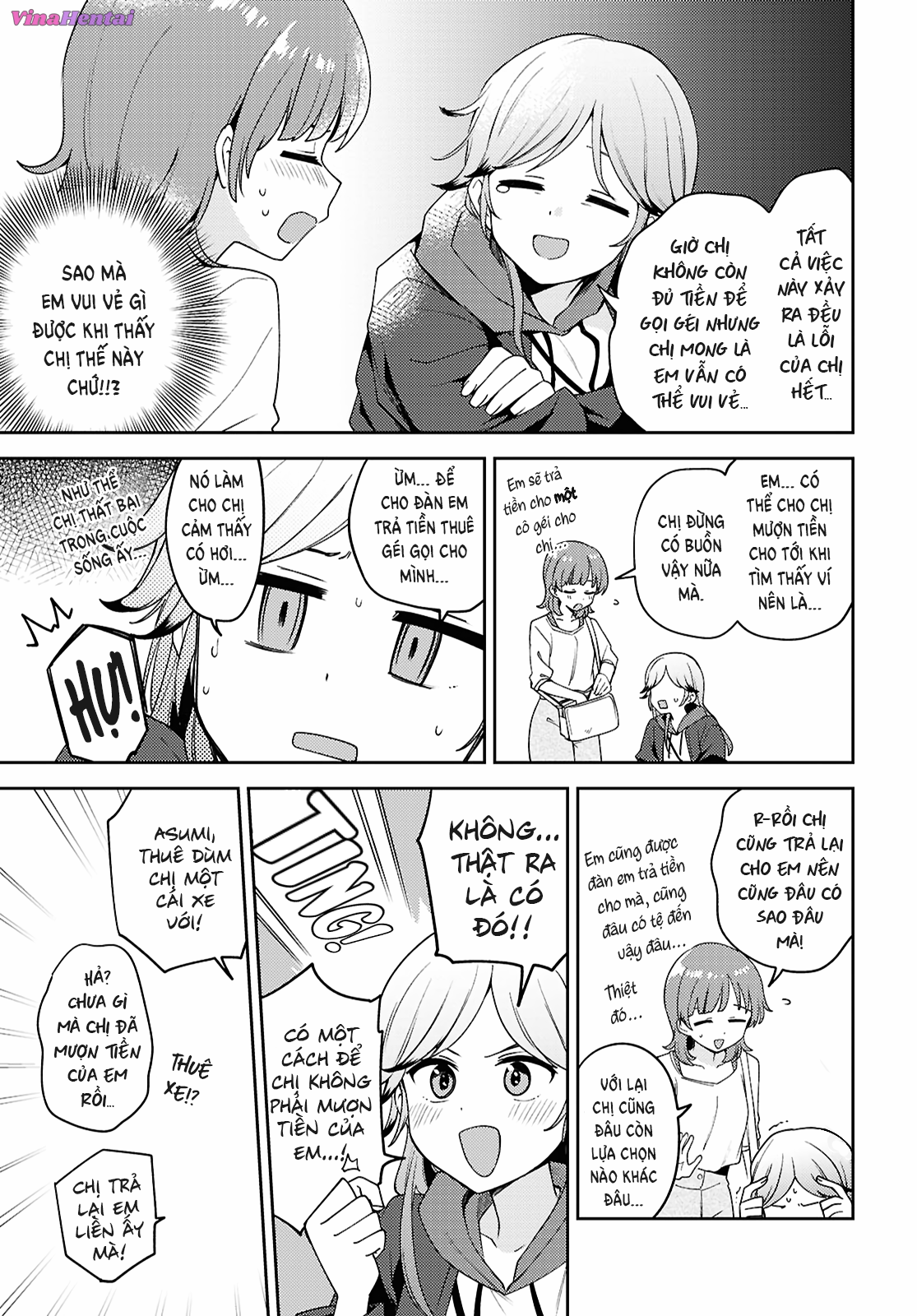 HentaiVN.net - Ảnh 7 - Asumi-chan có hứng thú với Nhà thổ Bách hợp! - Đêm 24