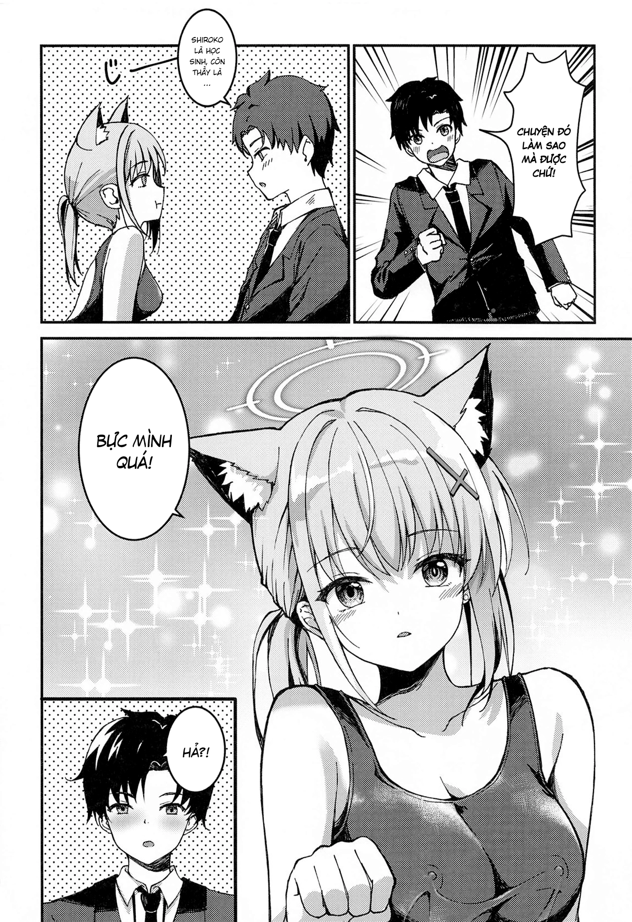 HentaiVN.net - Ảnh 8 - Mizugi Shiroko ga Sukihoudai Shite Kuru Hanashi - One shot khô dái