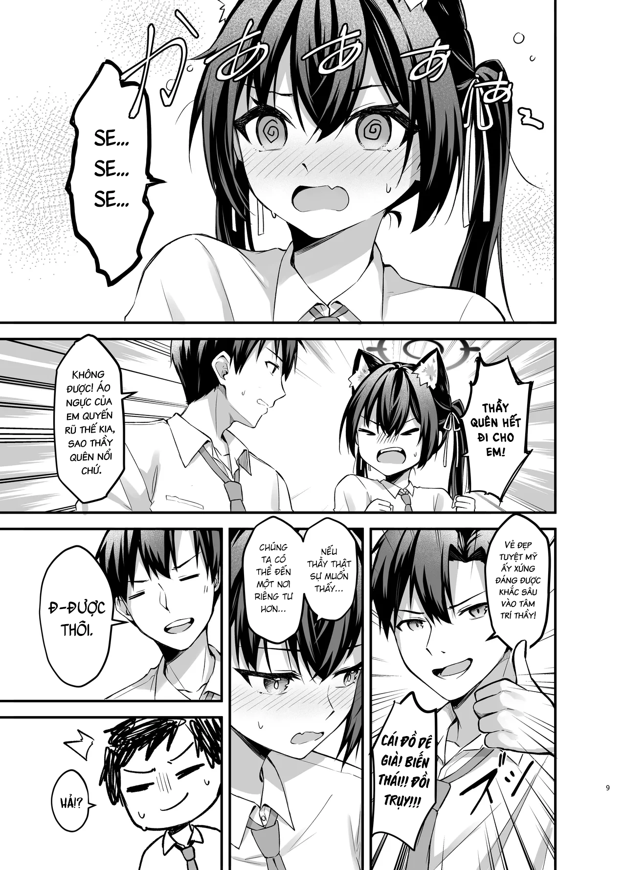 HentaiVN.net - Ảnh 8 - Giờ làm thêm của Serika. - 1_one-shot-kho-dai