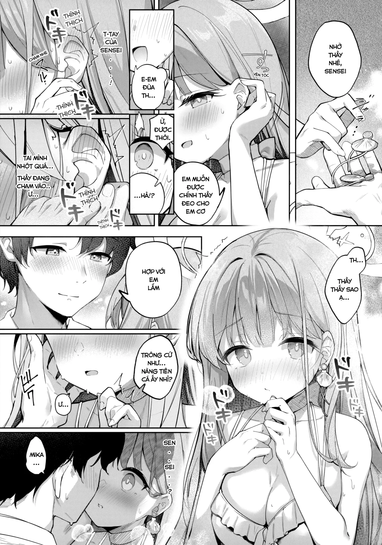 HentaiVN.net - Ảnh 8 - Chìm Đắm Vào Thực Tại Của Đêm Trường - Oneshot