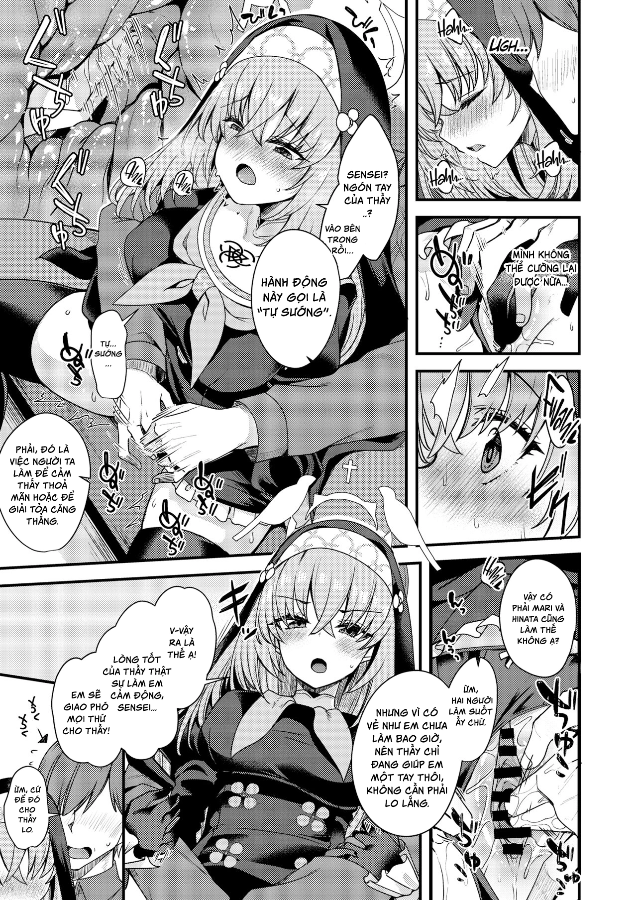 HentaiVN.net - Ảnh 8 - Sakurako chẳng hề hay biết. - One shot khô dái