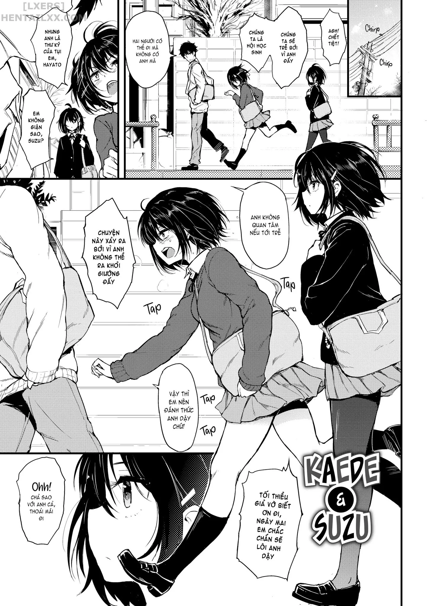 HentaiVN.net - Ảnh 7 - Lovely Kaede & Suzu ❤️ - Chap 1