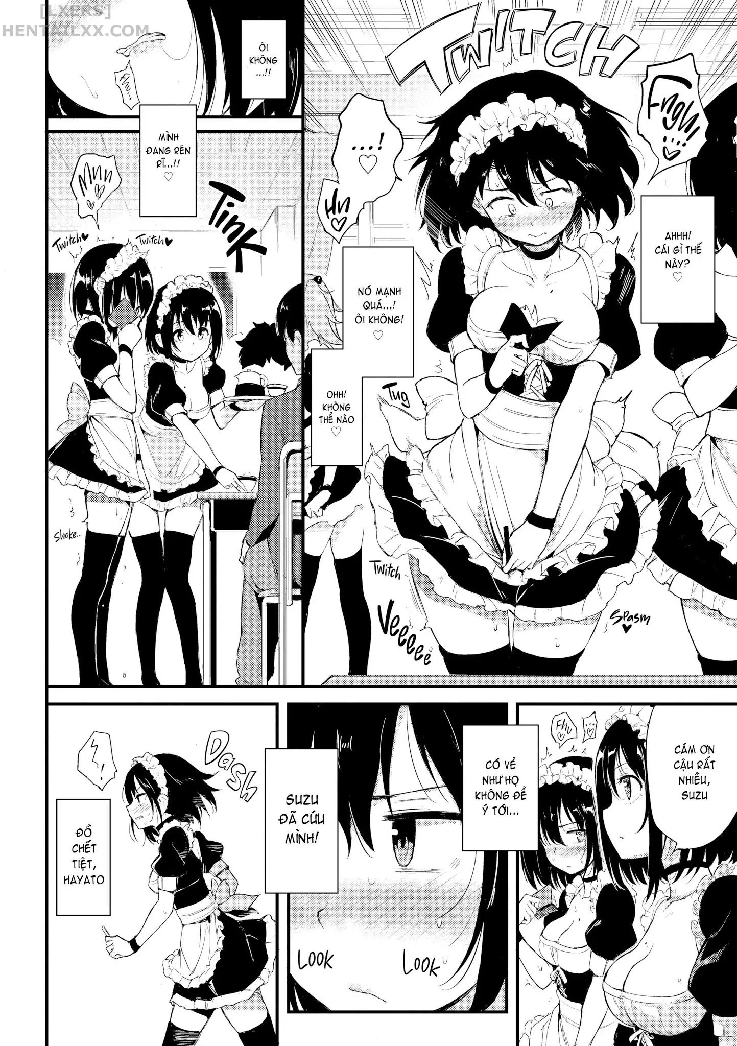 HentaiVN.net - Ảnh 7 - Lovely Kaede & Suzu ❤️ - Chap 2