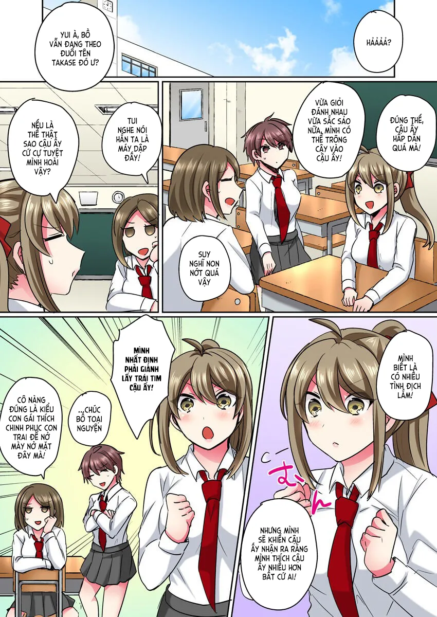HentaiVN.net - Ảnh 7 - Đắm say không ngừng cùng cô nàng ngổ ngáo [Gender Swapped Delinquent Boy Teased And Fucked Until Soaking Wet, Shogota_Nyotaika Yankee Danshi Ijirare Hamerare Torottoro] - Chap 1