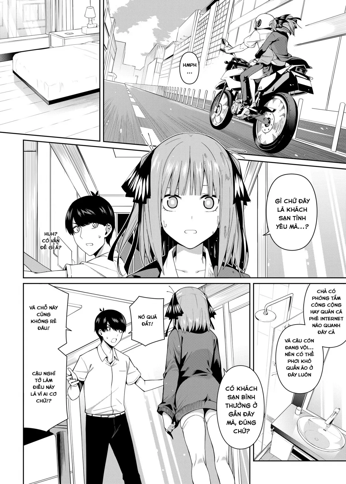 HentaiVN.net - Ảnh 7 - Nibun no Yuudou (Gotoubun no Hanayome) [Half Seduction] - Oneshot