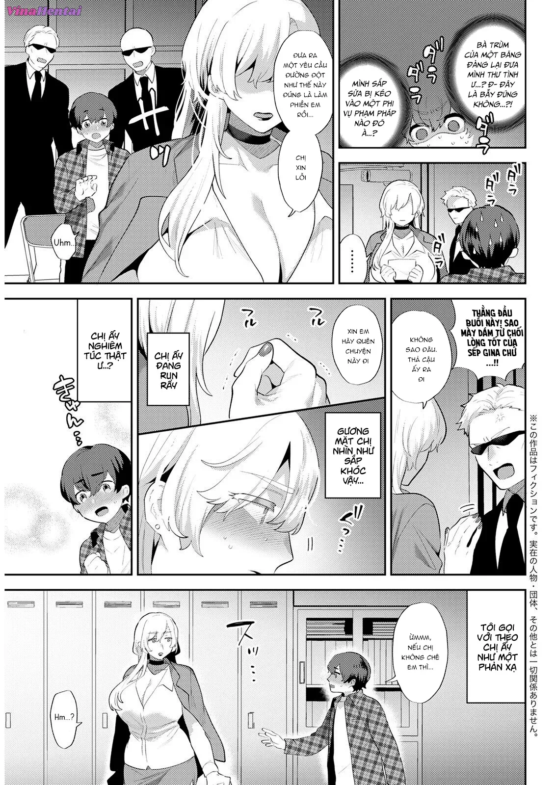 HentaiVN.net - Ảnh 7 - Chàng sinh viên và Đại tỷ zang hồ [Heibon na Daigakusei no Boku desu ga, Mafia no Onna Boss ni Hageshiku Aisareteimasu, I'm Just an Ordinary College Student, but a Mafia Boss Lady Is Violently in Love with Me!] - Tiểu đường 5 6 7