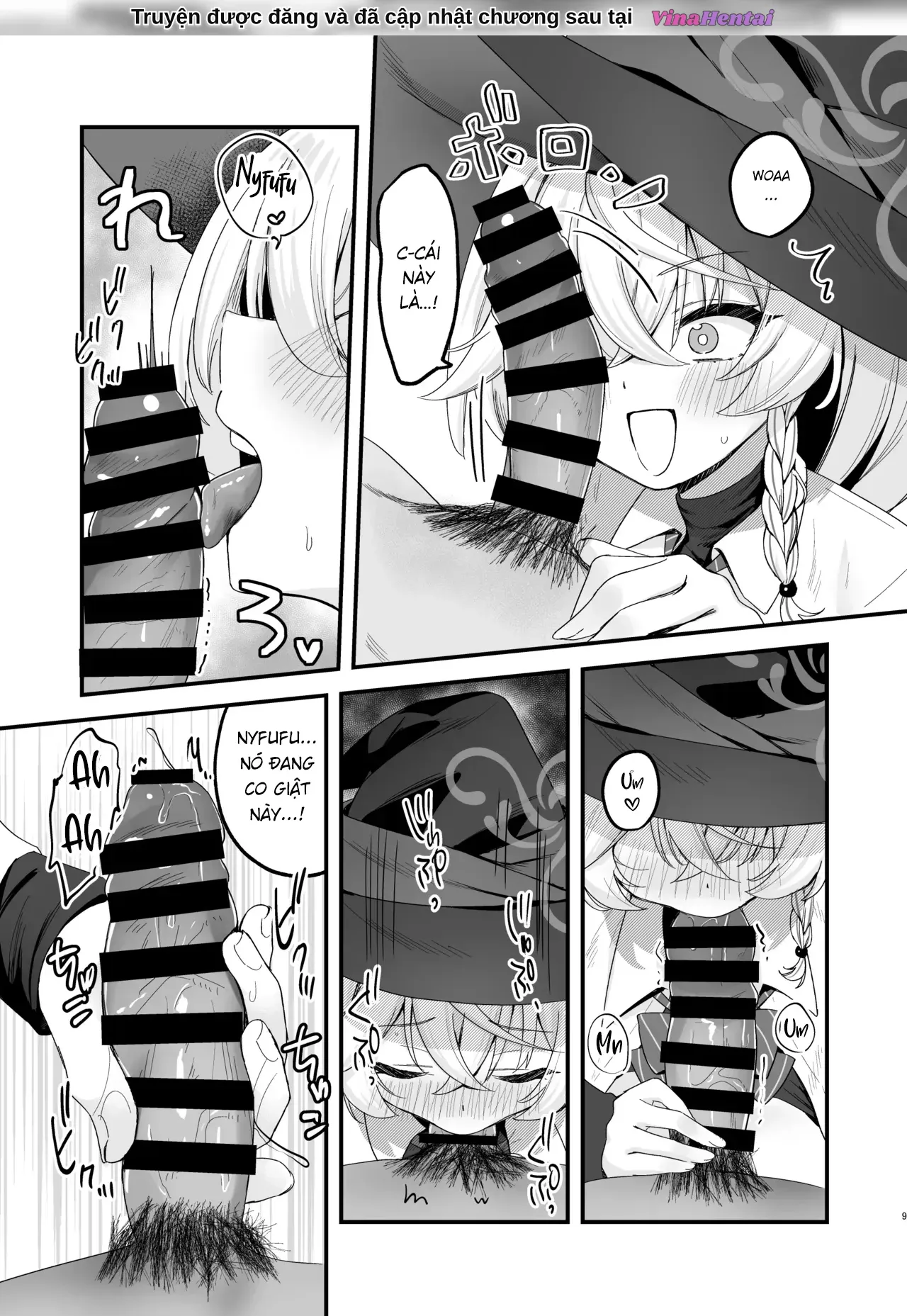 HentaiVN.net - Ảnh 8 - Lucky Occult ~Sensei và thứ bột ma thuật~ - One shot khô dái