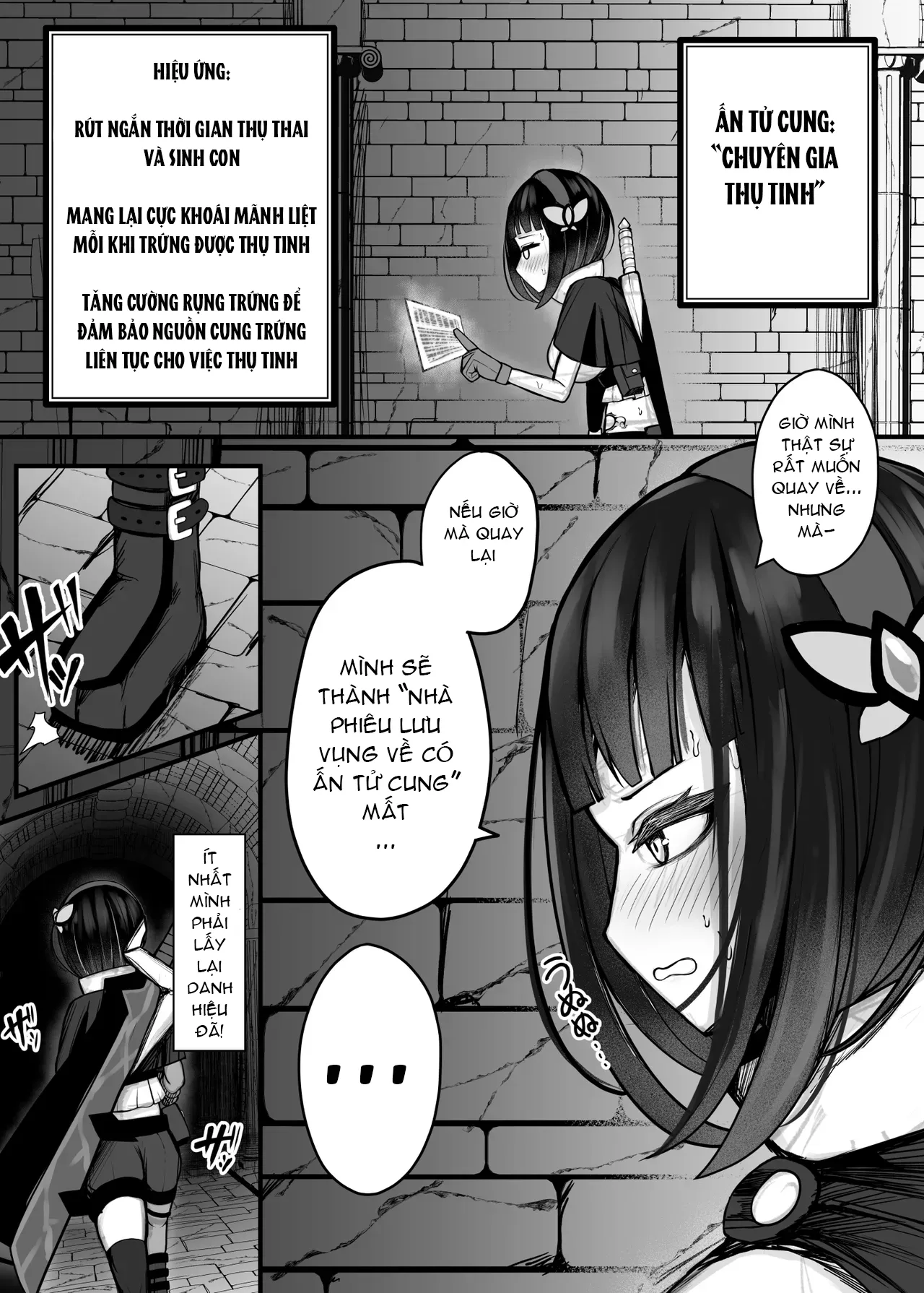 HentaiVN.net - Ảnh 6 - Nhà Thám Hiểm Và Chuyến Hành Trình Trong Ngục Tối Đầy Xúc Tu - Oneshot