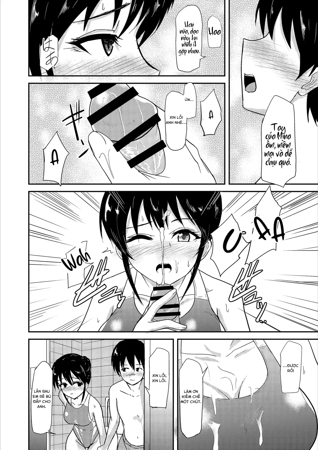 HentaiVN.net - Ảnh 7 - Suiei Instructor no Seiso na Kanojo ga Beit Saki de Netorareru made… - Oneshot