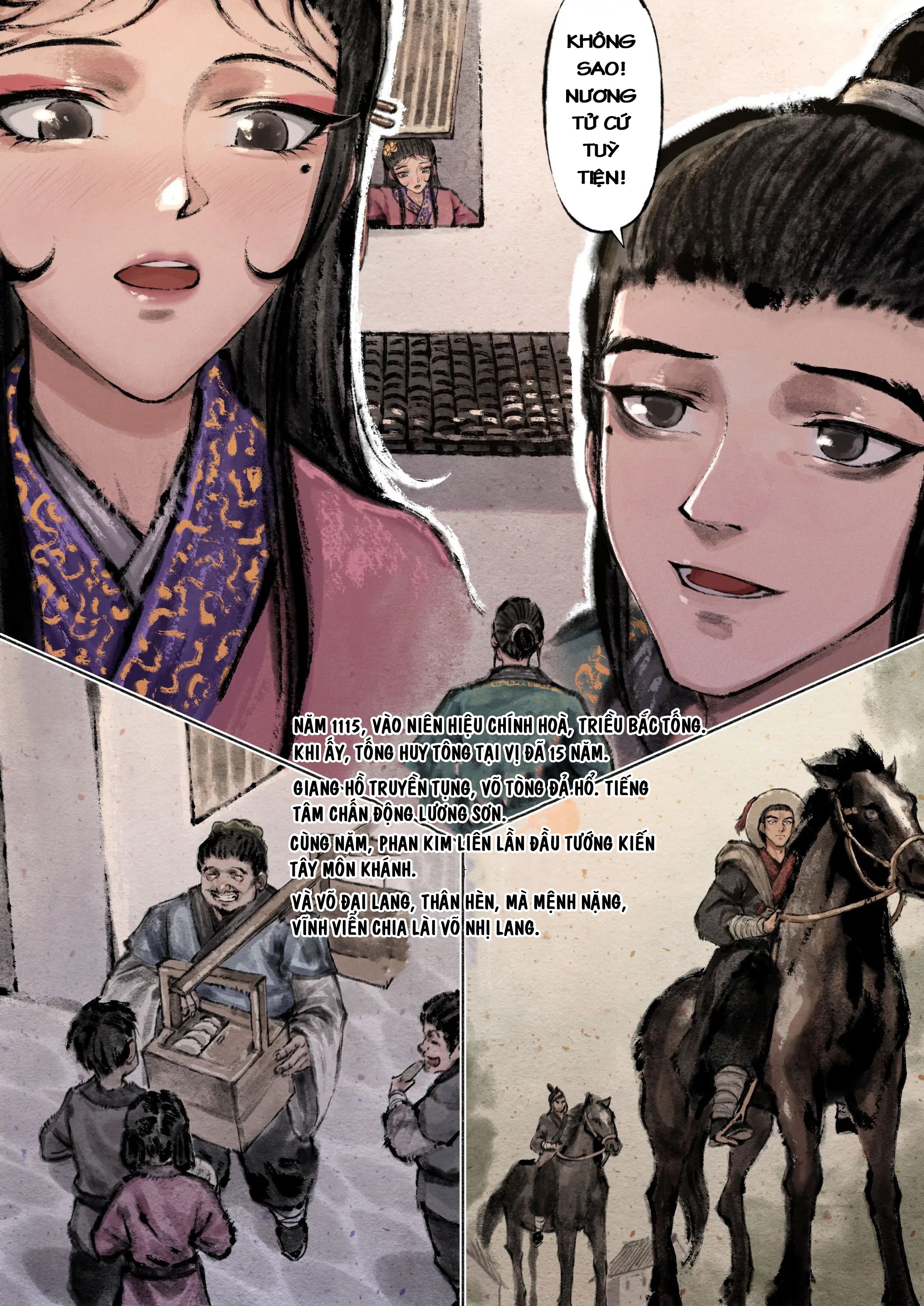 HentaiVN.net - Ảnh 8 - Kim Bình Mai - Chương 8 ( Lần Gặp Đầu Tiên)