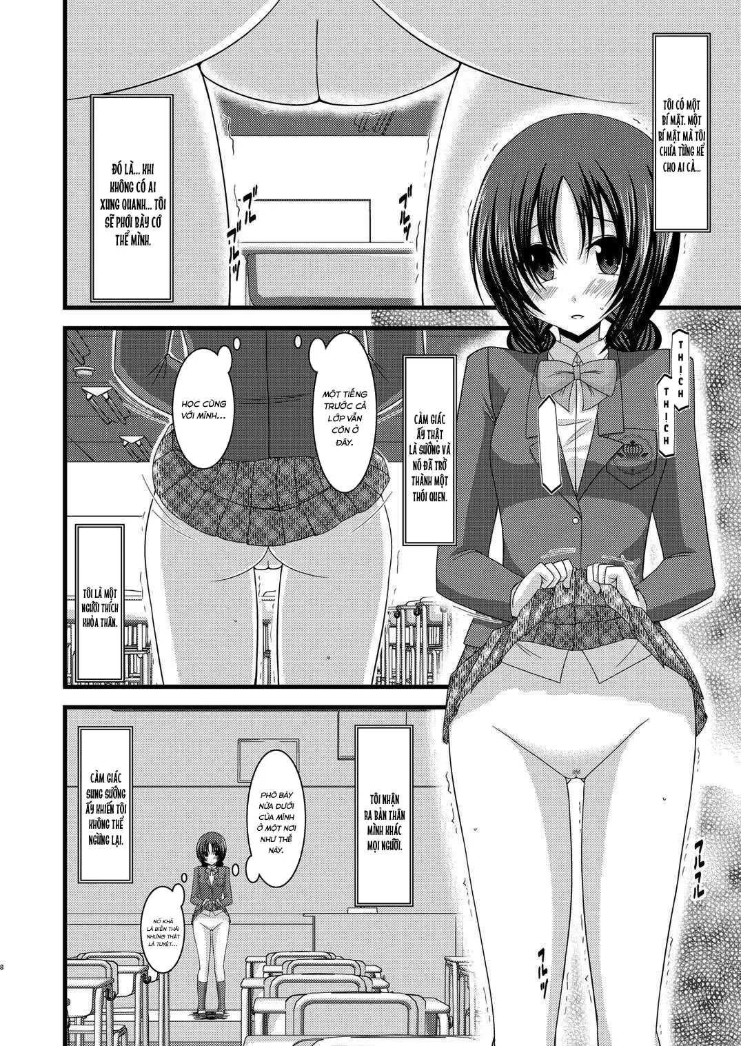 HentaiVN.net - Ảnh 6 - Nhật Ký Thiếu Nữ Khỏa Thân [Roshutsu Shoujo Nikki; Exhibitionist Girl Diary] - Chap 2
