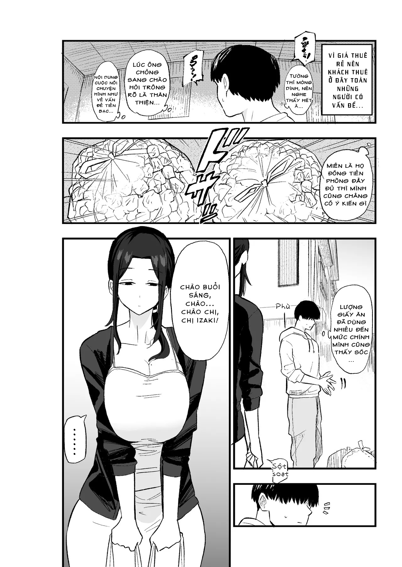 HentaiVN.net - Ảnh 7 - Taihai Tsuma Taihaikei Hitotsuma o Yachin Kawari ni Koki Tsukaeru Hanashi - Oneshot