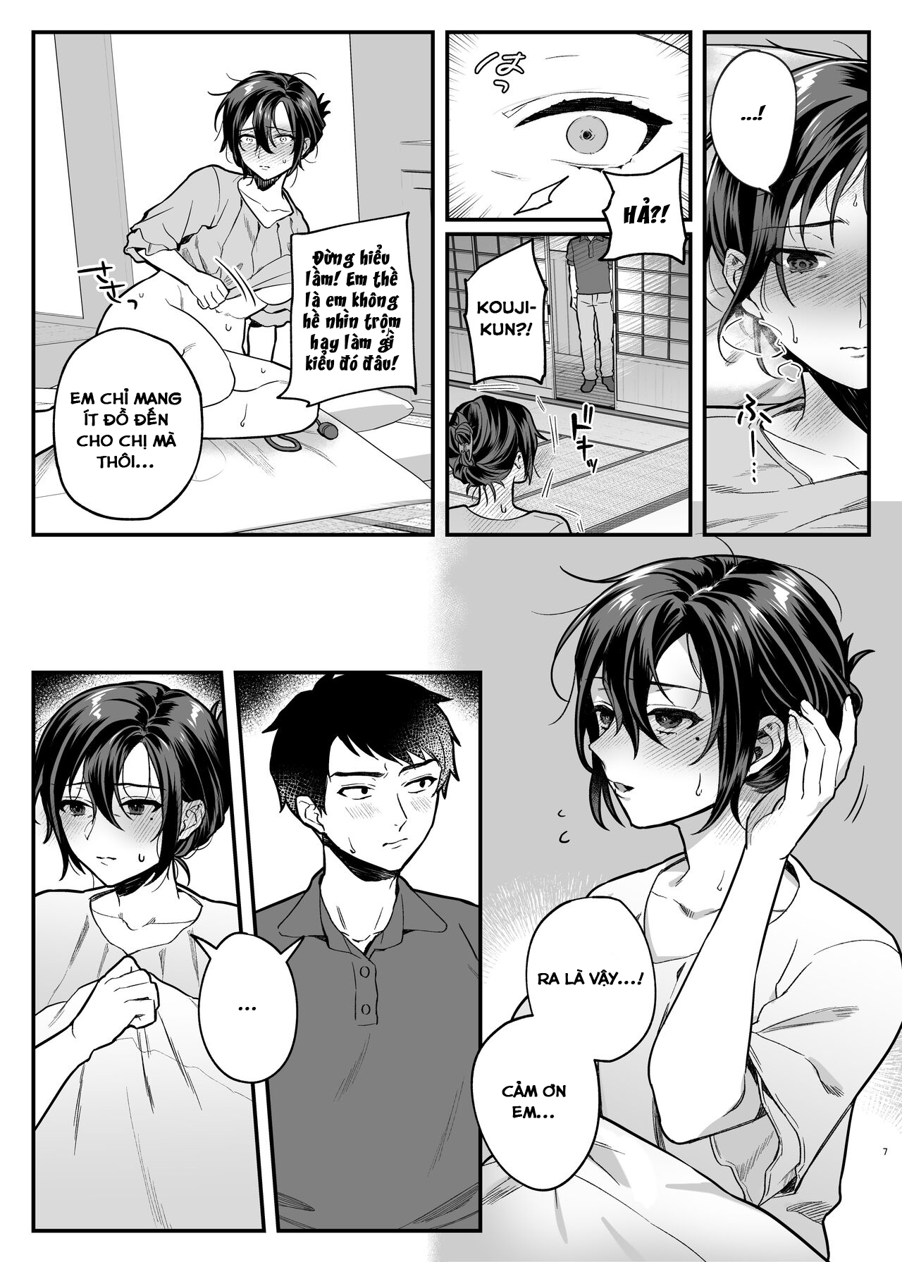 HentaiVN.net - Ảnh 9 - Chị Dâu Cô Đơn - Oneshot