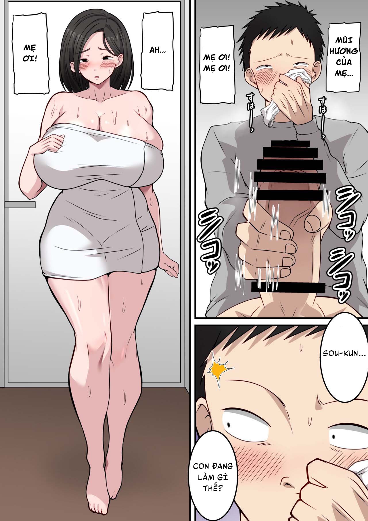 HentaiVN.net - Ảnh 8 - Boku no Kaasan ga Amari ni mo Erosugite - Oneshot