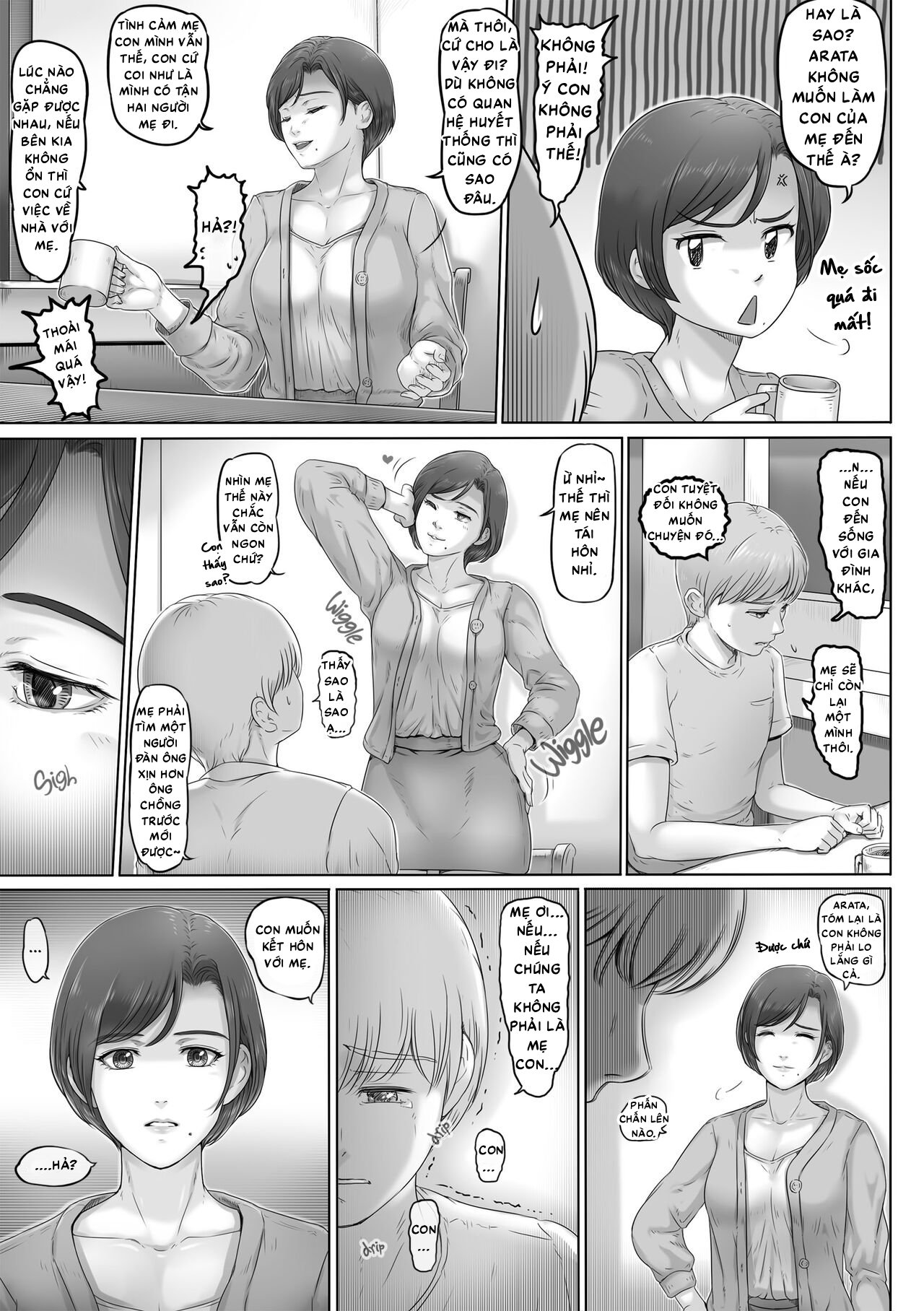 HentaiVN.net - Ảnh 7 - Mẹ luôn ở đây - Oneshot