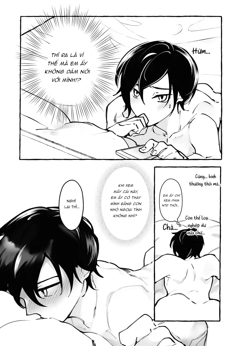 HentaiVN.net - Ảnh 7 - A 4th Anniversary Gift for My Boyfriend Who Loves NTR - oneshot