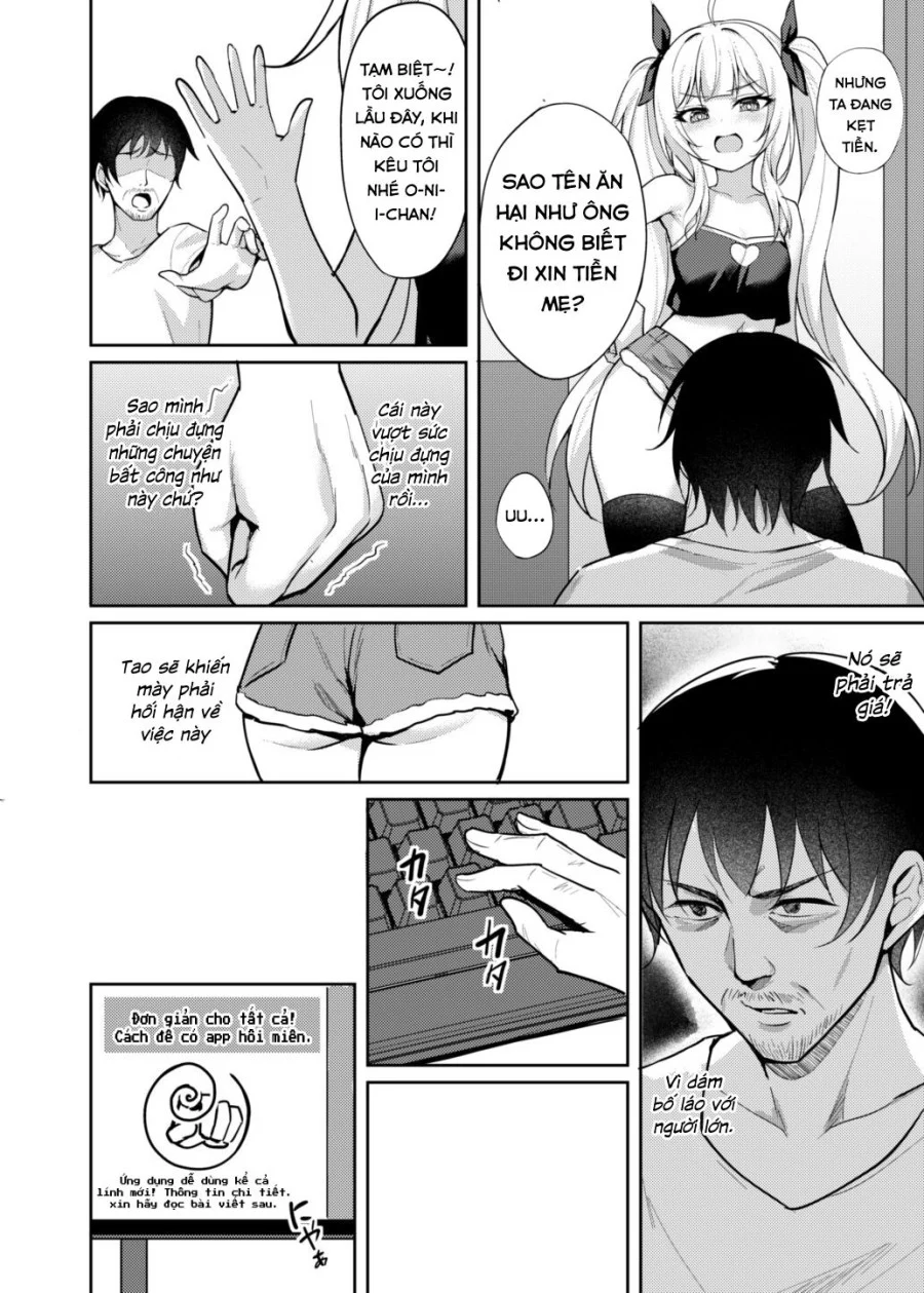 HentaiVN.net - Ảnh 6 - Ông chú dạy cháu gái bố láo bằng cách thôi miên - Chap 1: Đụ thư thái cháu gái