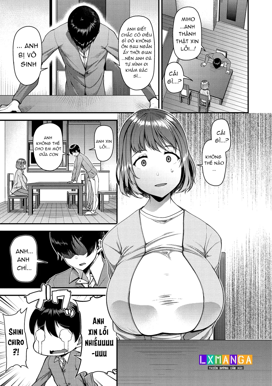 HentaiVN.net - Ảnh 8 - Tsuma Fes ~Aniyome Netorase Kounin Tanetsuke~ - Chap 1