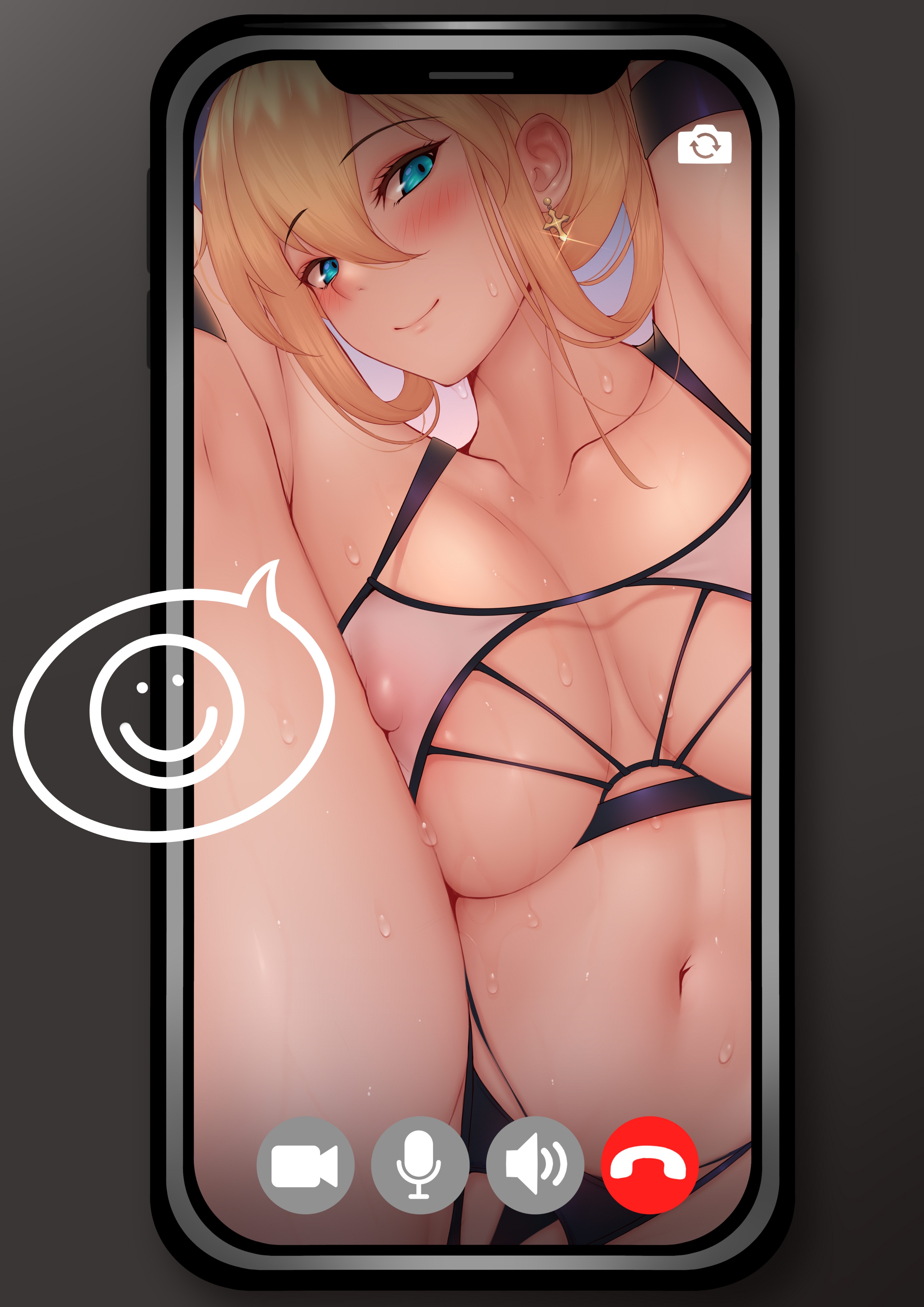 HentaiVN.net - Ảnh 71 - Tuyển tập truyện Genkung - Artoria Pendragon gọi Video