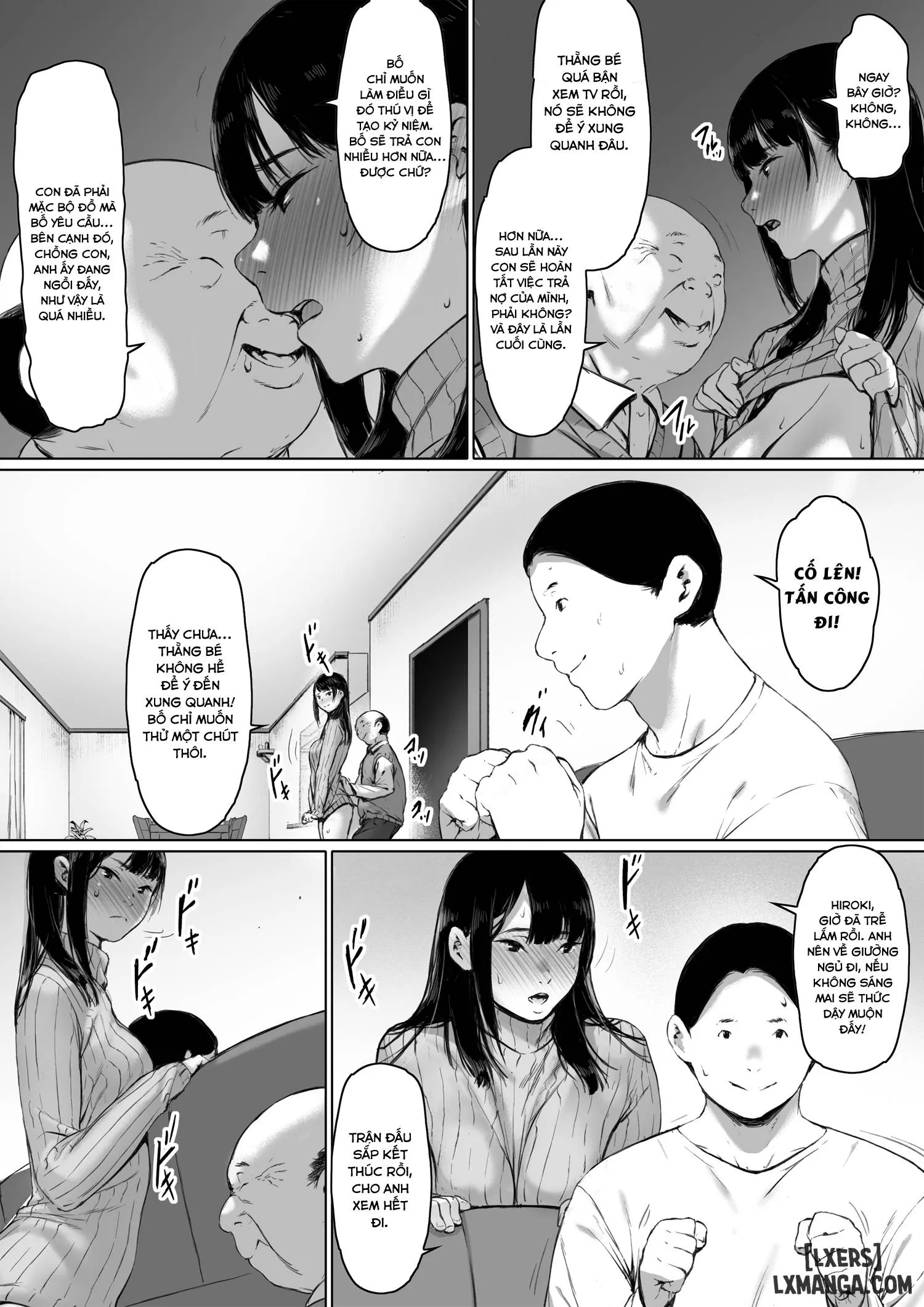 HentaiVN.net - Ảnh 70 - 1. Ánh nhìn của bố chồng 1 - Chapter 1