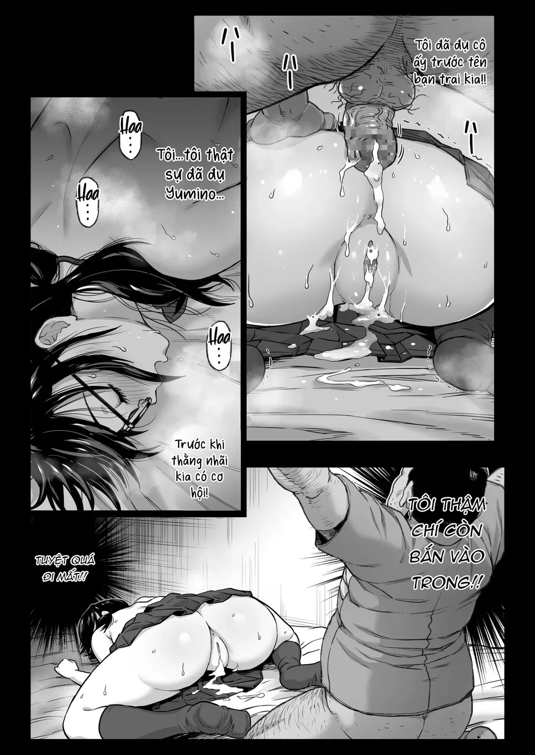 HentaiVN.net - Ảnh 72 - Yumino lại bị quản lý quấy rối - Oneshot