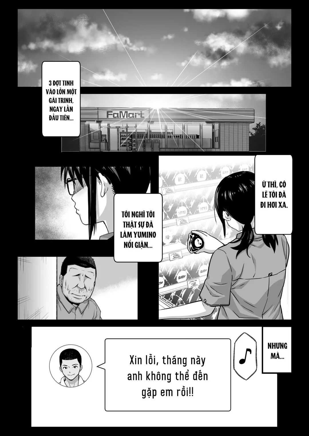 HentaiVN.net - Ảnh 73 - Yumino lại bị quản lý quấy rối - Oneshot