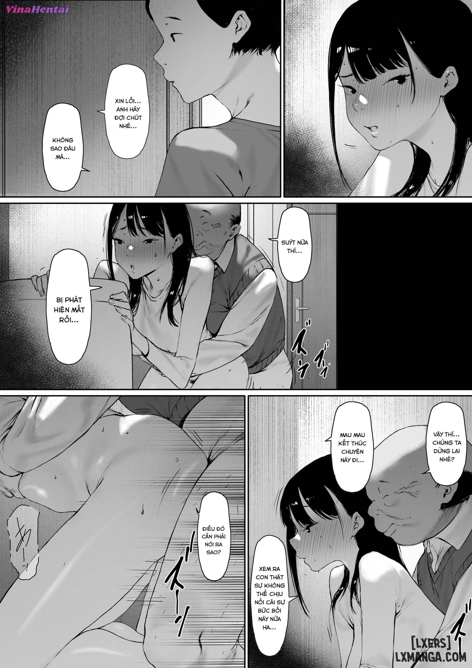 HentaiVN.net - Ảnh 73 - 3. Ánh nhìn của bố chồng 3 - Oneshot