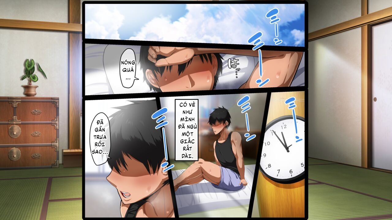 HentaiVN.net - Ảnh 3 - Natsu Koi Haha ~Black Kigyou de Tsubureta Ore to Kaa-san no Ichika no Koi~ - Chap 2