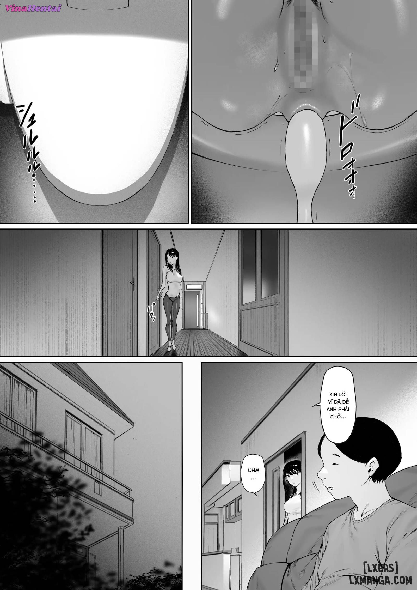 HentaiVN.net - Ảnh 76 - 3. Ánh nhìn của bố chồng 3 - Oneshot