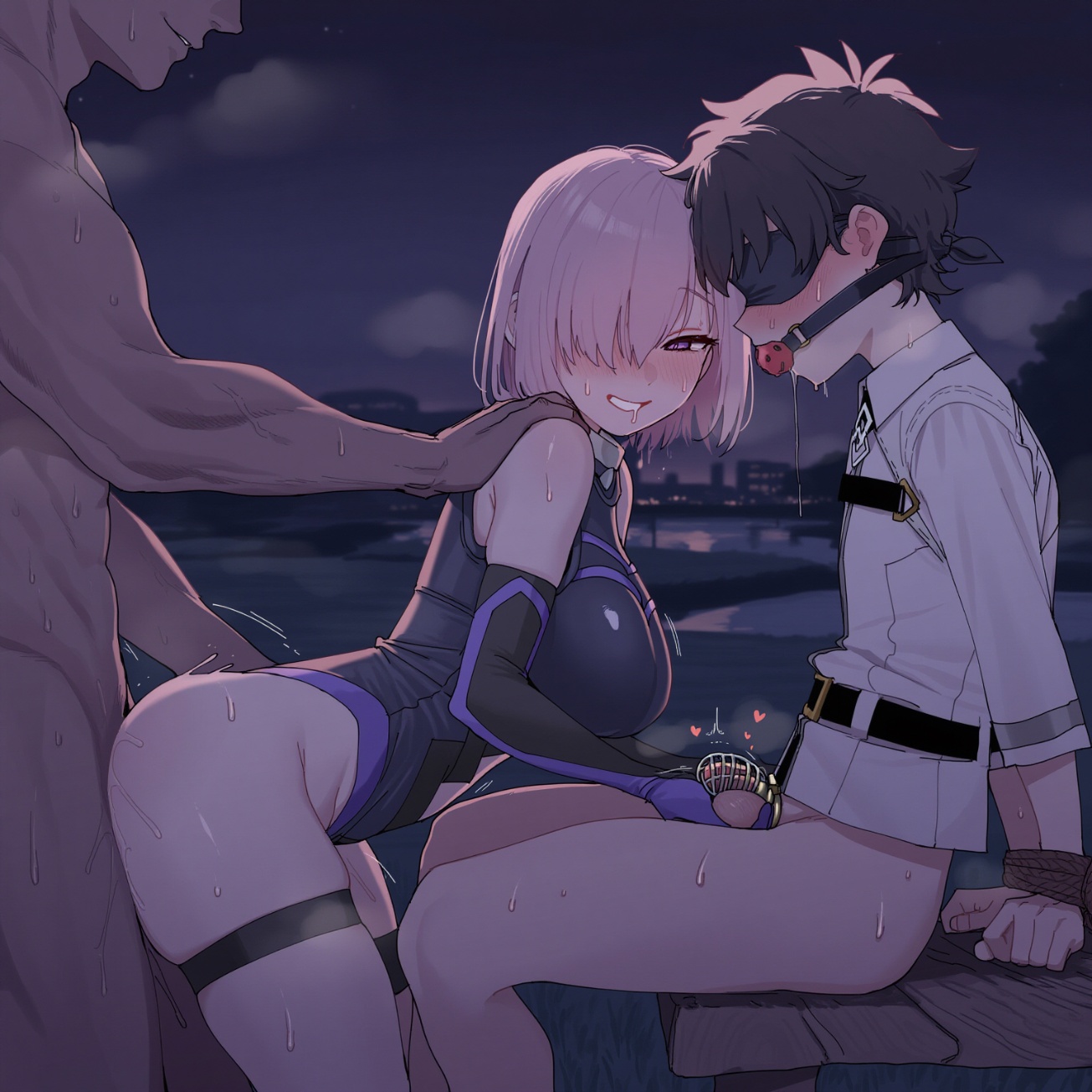 HentaiVN.net - Ảnh 79 - Tổng hợp NTR của tác giả Unknownn - [FGO] Mash X Artoria 1