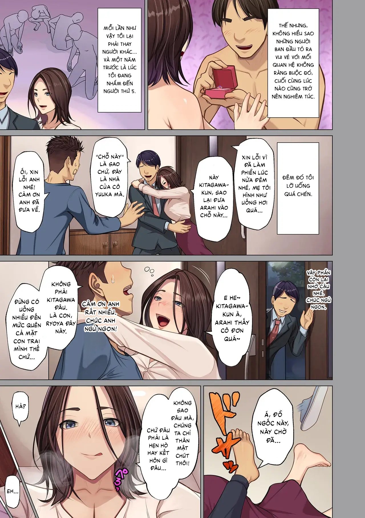 HentaiVN.net - Ảnh 6 - Đêm chấm dứt mối quan hệ bạn tình với con trai - Oneshot