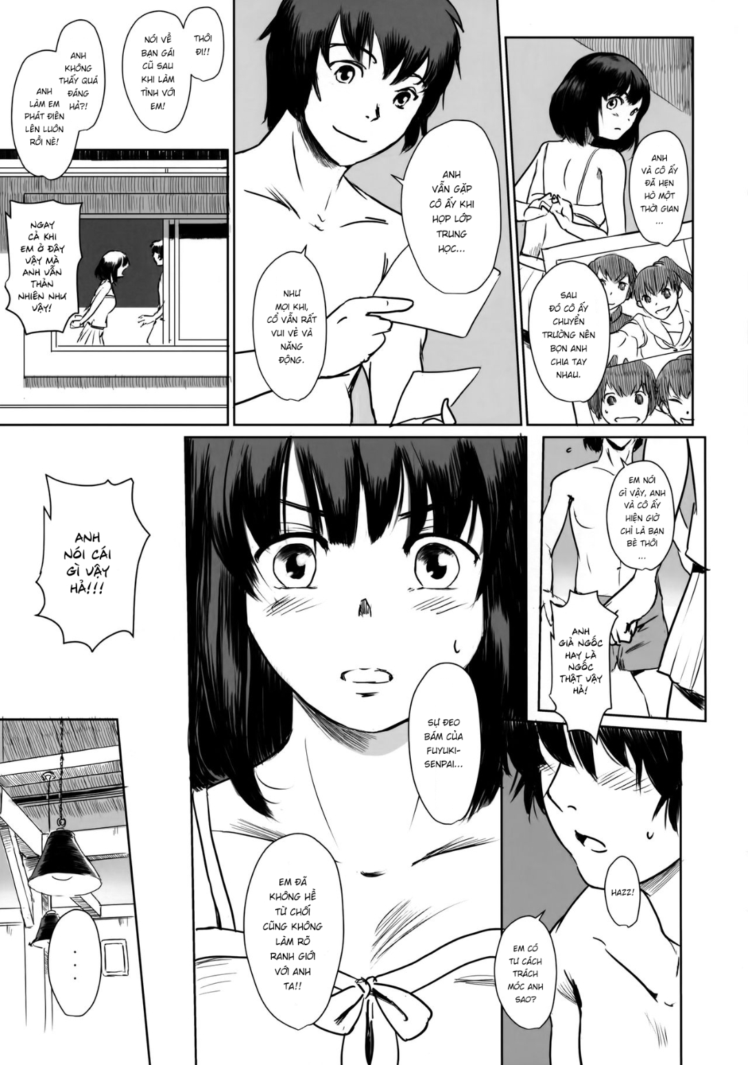 HentaiVN.net - Ảnh 8 - Tan vỡ một cuộc tình giữa mùa hè - Chap 1