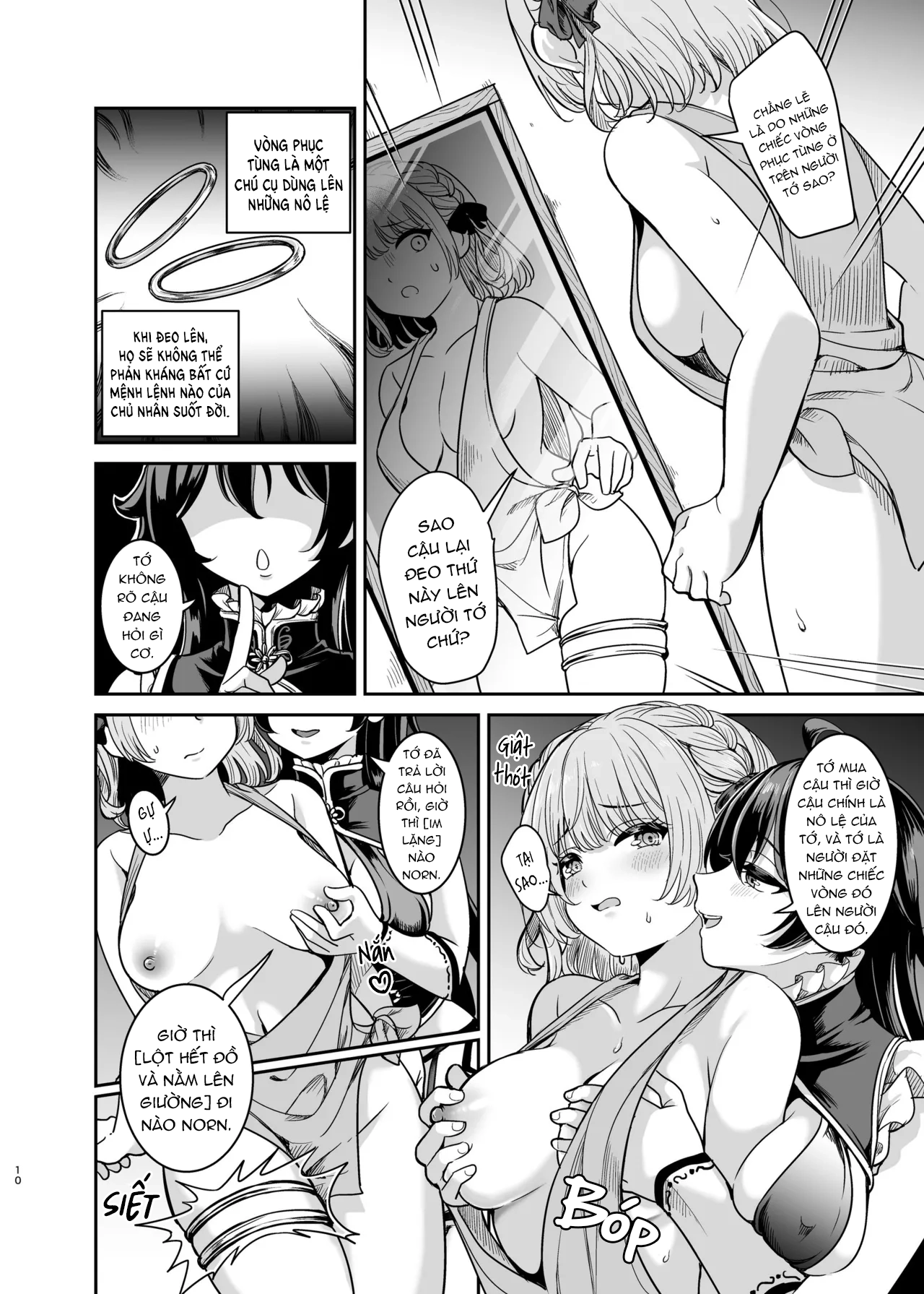 HentaiVN.net - Ảnh 9 - Khoá Huấn Luyện Nô Lệ Tình Dục Của Cô Chủ Yandere - oneshot