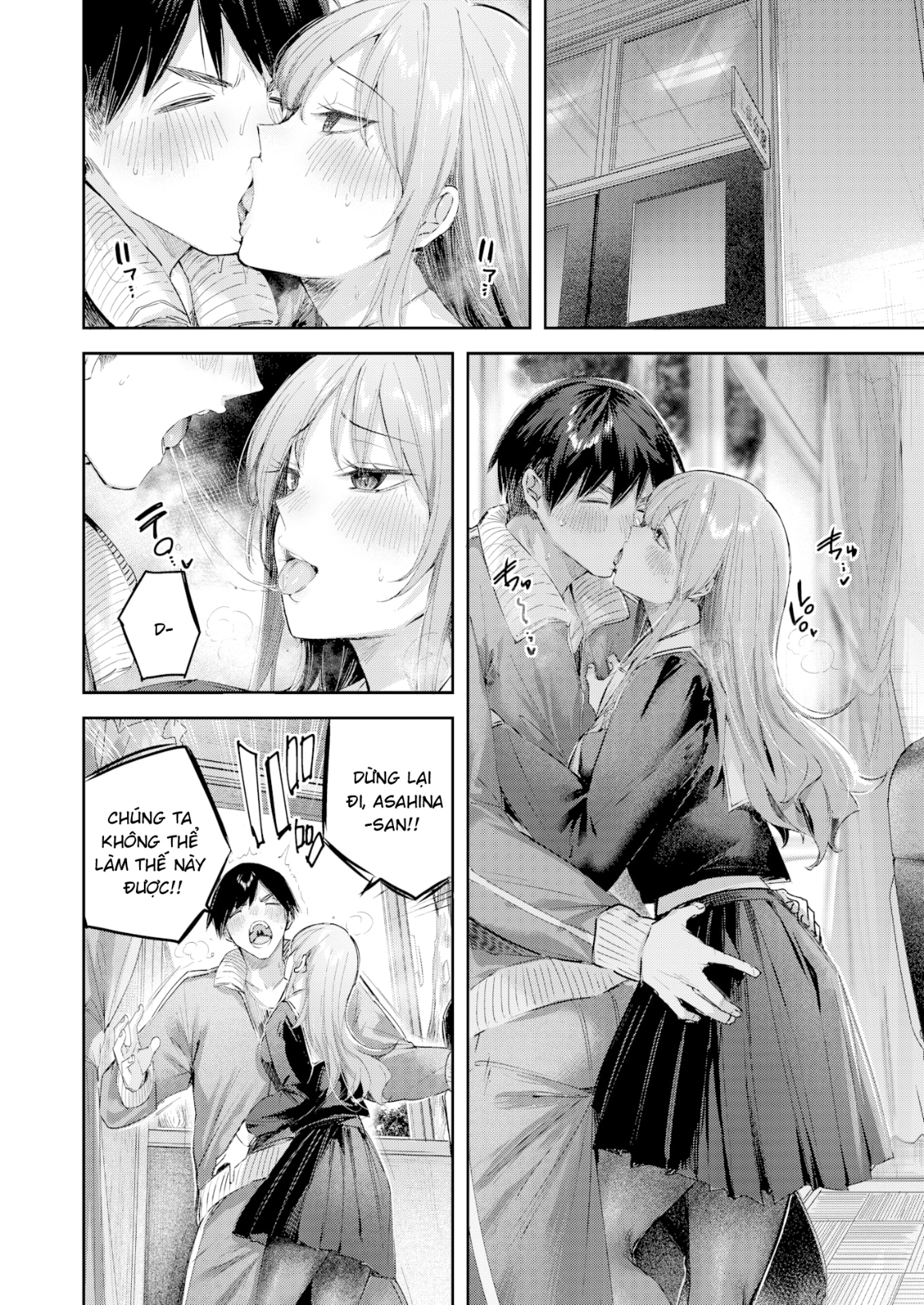 HentaiVN.net - Ảnh 9 - Asahina-san yêu cầu sự chú ý của thầy - Ngắn