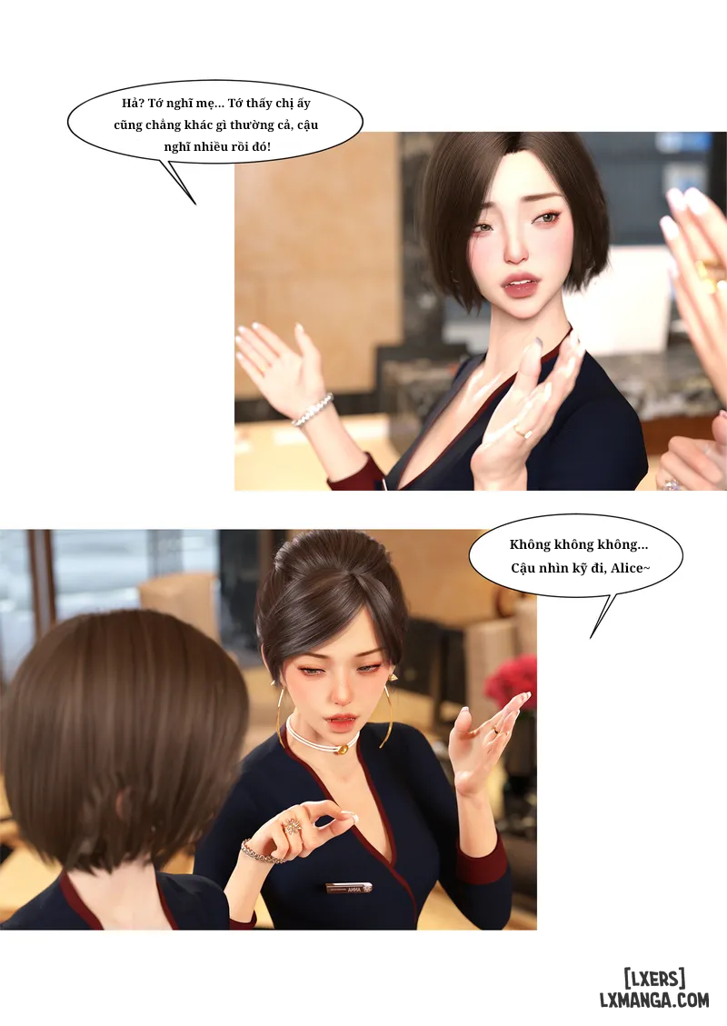 HentaiVN.net - Ảnh 8 - Mẹ tôi bị thằng bạn chơi. - Chương 6.1