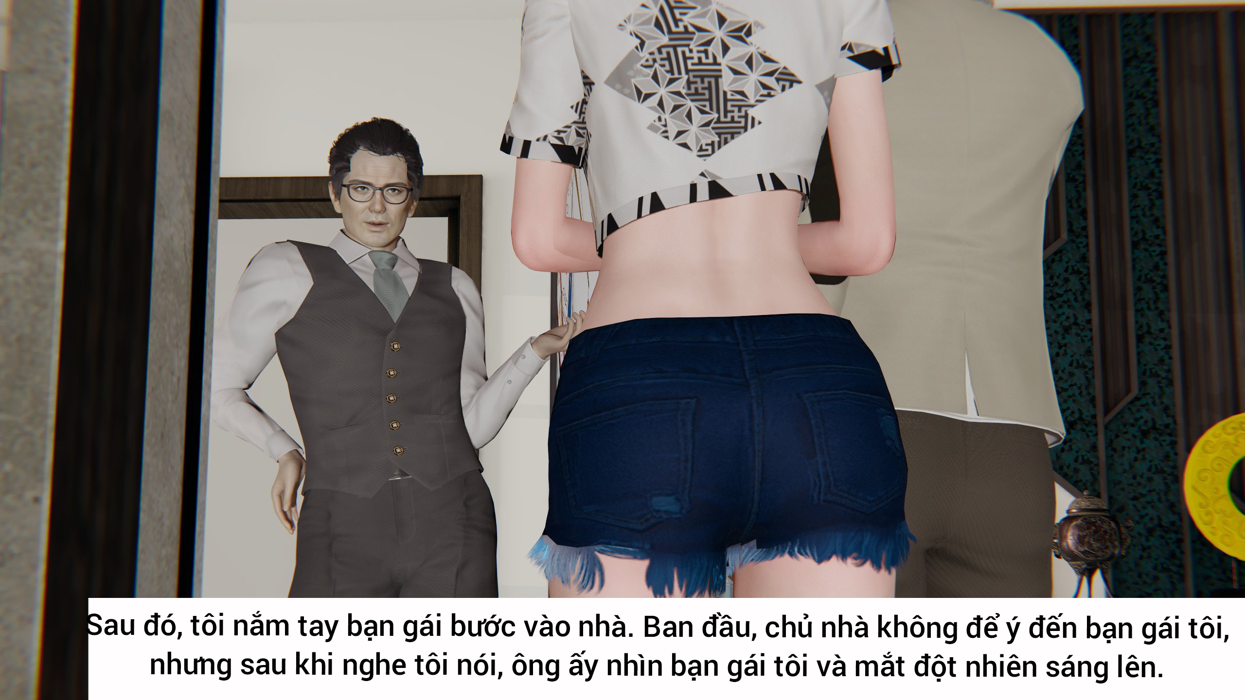 HentaiVN.net - Ảnh 9 - Vạch trần bạn gái Tiểu Nguyệt - Chap2: thuê nhà mới