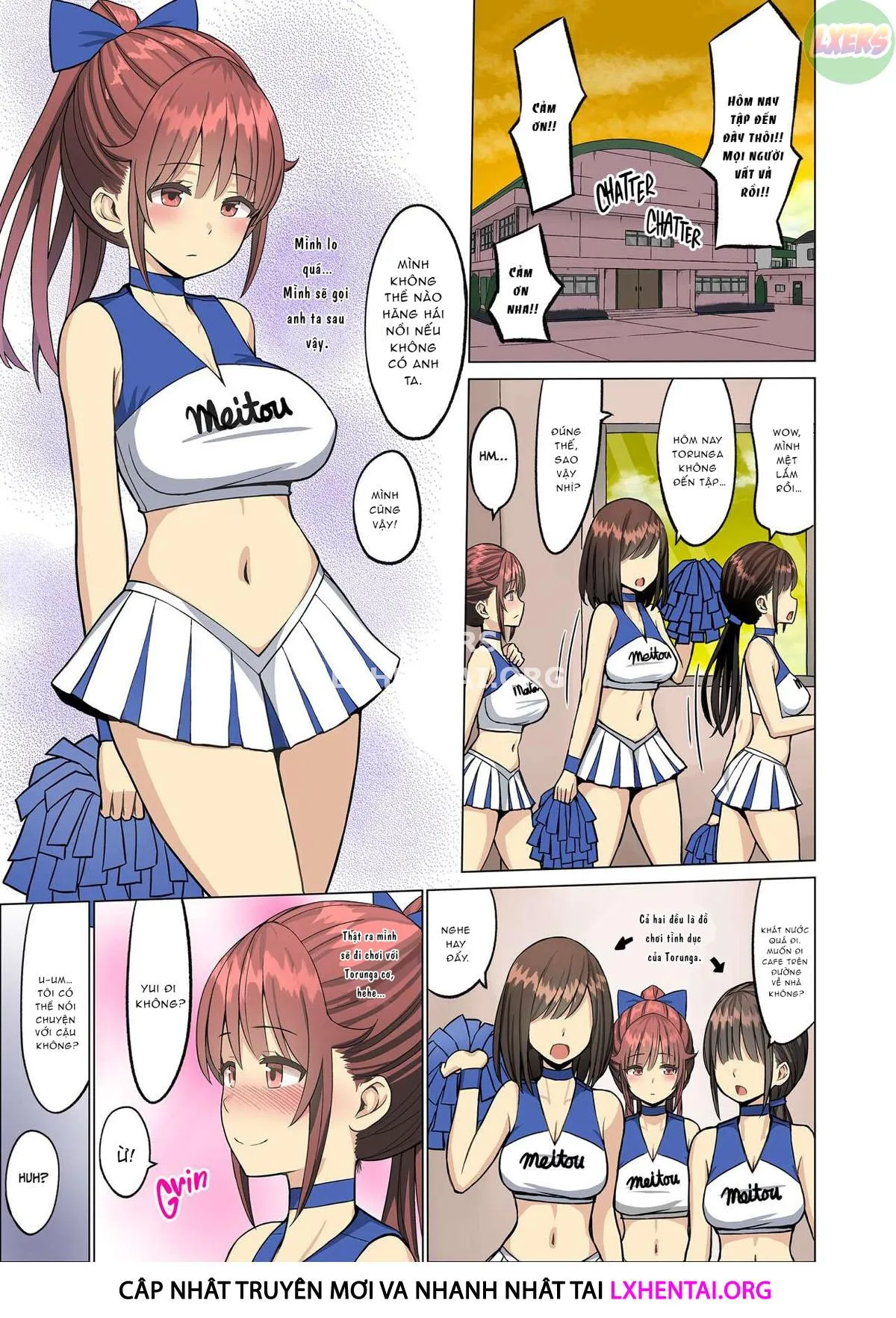HentaiVN.net - Ảnh 8 - But I Loved Her... Summer Chapter: My Cheerleader Friend Got Taken by a Foreign Student [SUKI DATTA NONI... NATSU NI KANKETSU HEN - OSANANAJIMI NO CHEERLEADER GA KOKUJIN RYUUGAKUSEI NI] - Chap 2